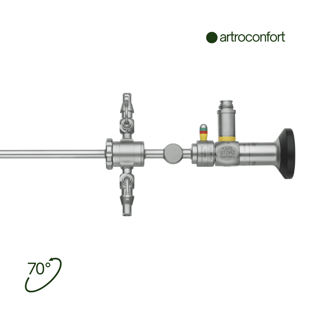 ARTROSCOPIO KARL STORZ 4MM 70 GRADOS CON CAMISA Y PUNZON