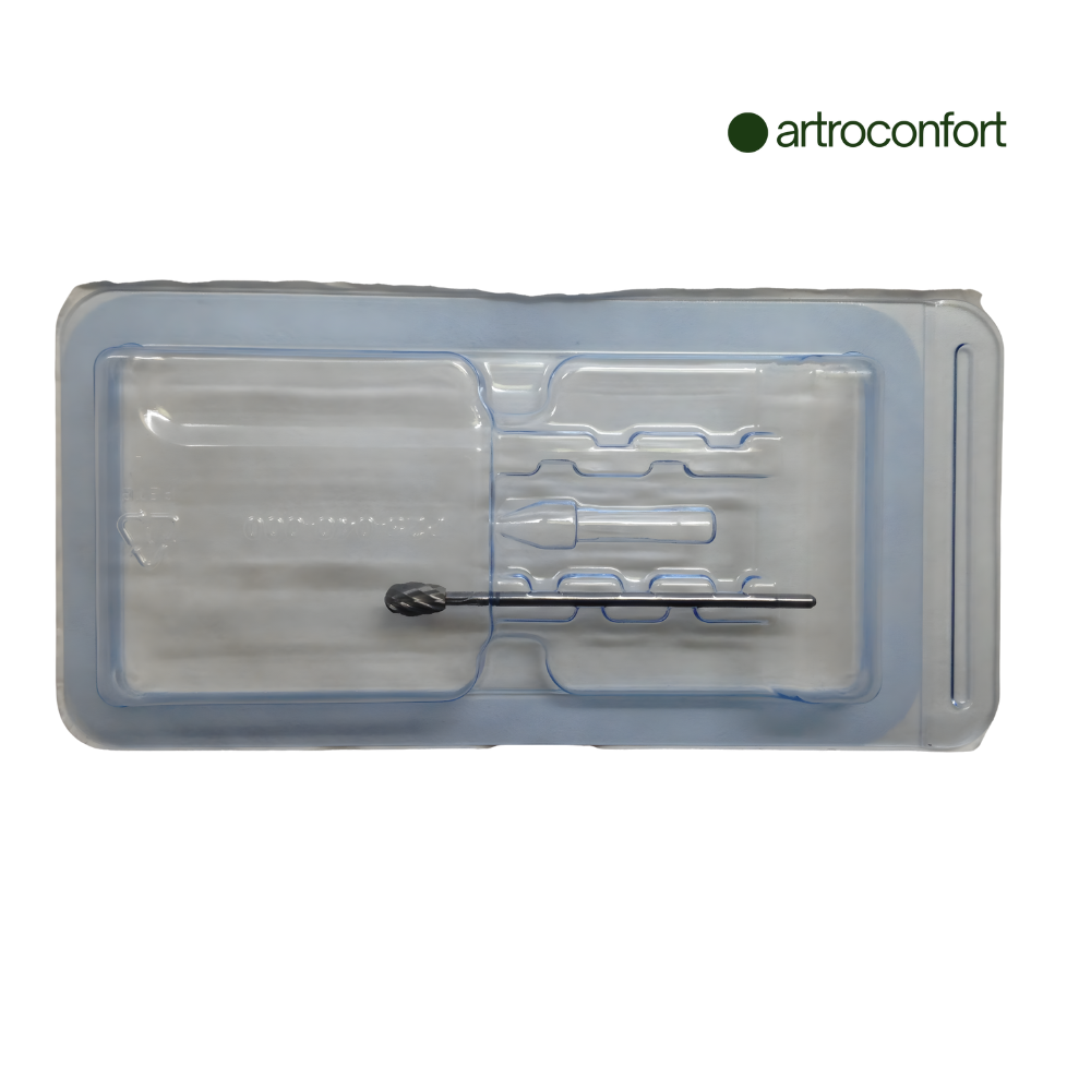 CONMED FRESA OVAL LARGA 5.5 MM X 10 MM CON 8 ESTRÍAS