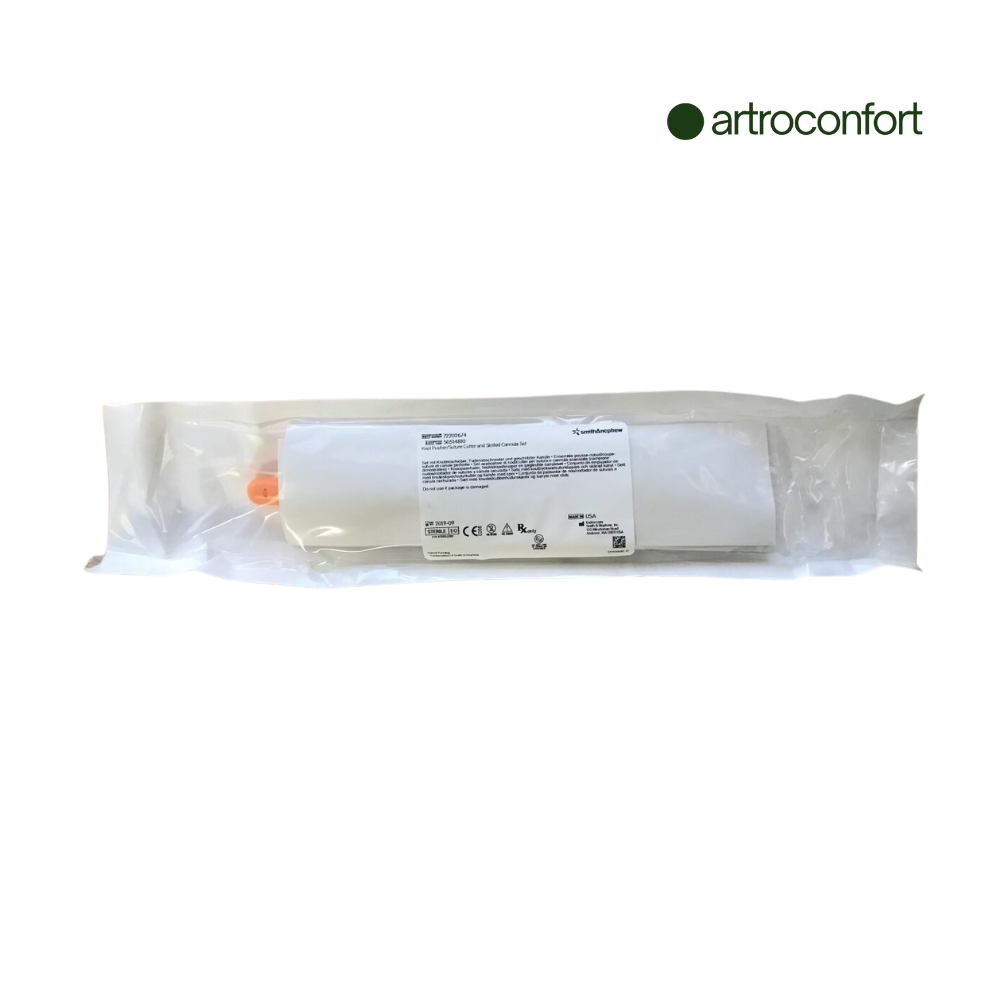 SET FAST-FIX 360 EMPUJADOR DE NUDOS Y CÁNULA RANURADA RECTA SMITH & NEPHEW