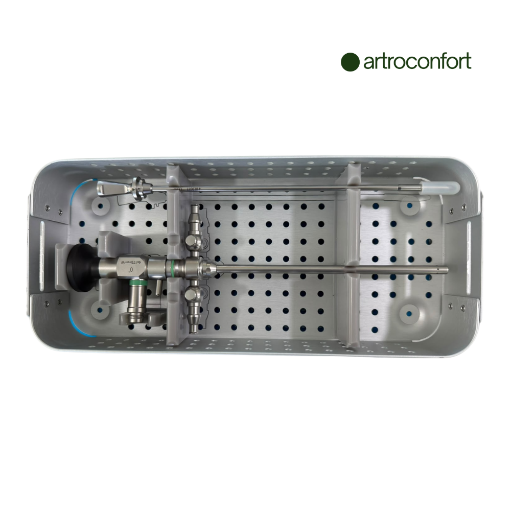 GENÉRICO ARTROSCOPIO 4.0 MM 0° 175 MM CON CAMISA, PUNZÓN Y CAJA DE ESTERILIZACIÓN
