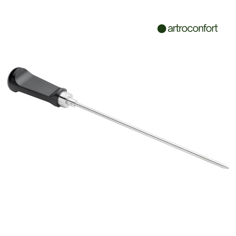 OBTURADOR CÓNICO CON MANGO PARA CAMISA DE ALTO FLUJO, CÓNICA/FENESTRADA, PARA LENTE DE 4 MM