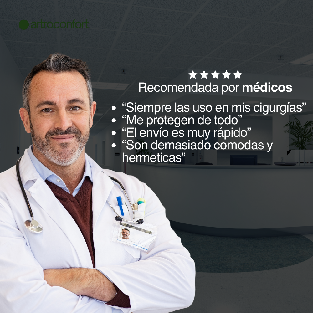 PAR DE BOTAS IMPERMEABLES PARA USO MÉDICO