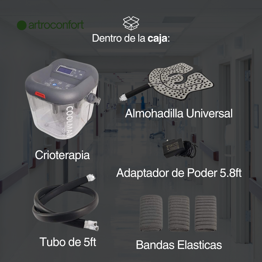 Sistema de Terapia de Frío Crioterapia COOLMAN®