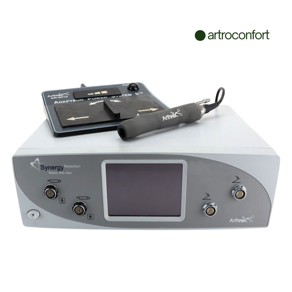 CONSOLA DE RESECCIÓN SYNERGY CON PIEZA DE MANO CON BOTONES ARTHREX