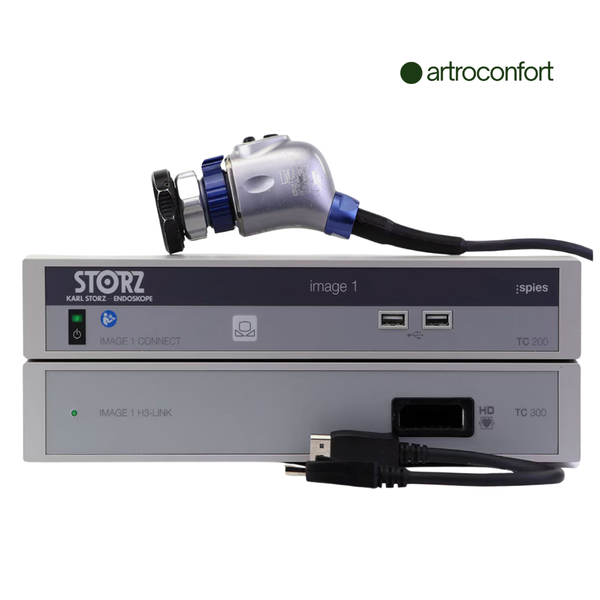Sistema de cámara para artroscopia Karl Storz Image1 S con cabezal H3-Z FL ICG