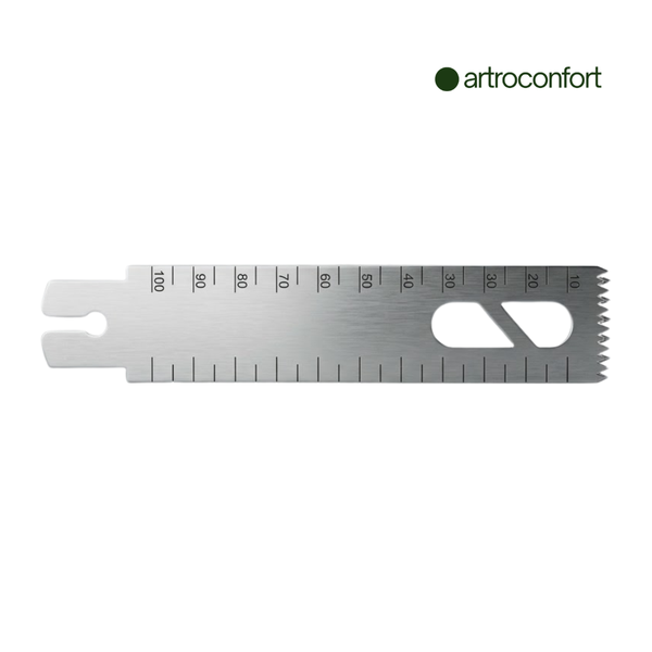 Hoja de sierra sagital tipo A 100 mm para motor quirúrgico Bojin