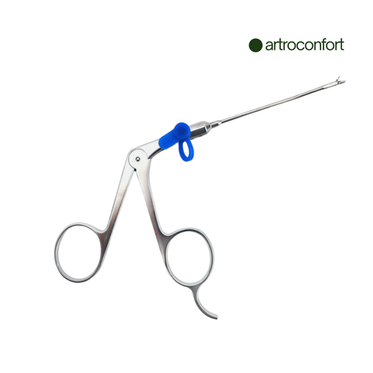 ATAC PINZA TIPO CANASTA DE 2.7 MM PARA ARTICULACIÓN PEQUEÑA, CURVA DERECHA