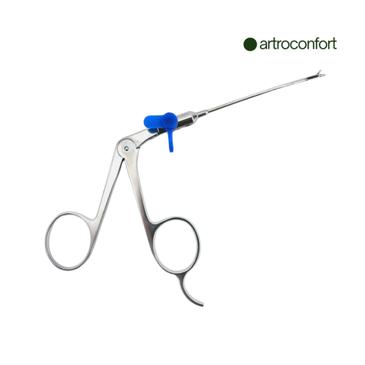 ATAC PINZA TIPO CANASTA DE 2.7 MM PARA ARTICULACIÓN PEQUEÑA, CURVA IZQUIERDA