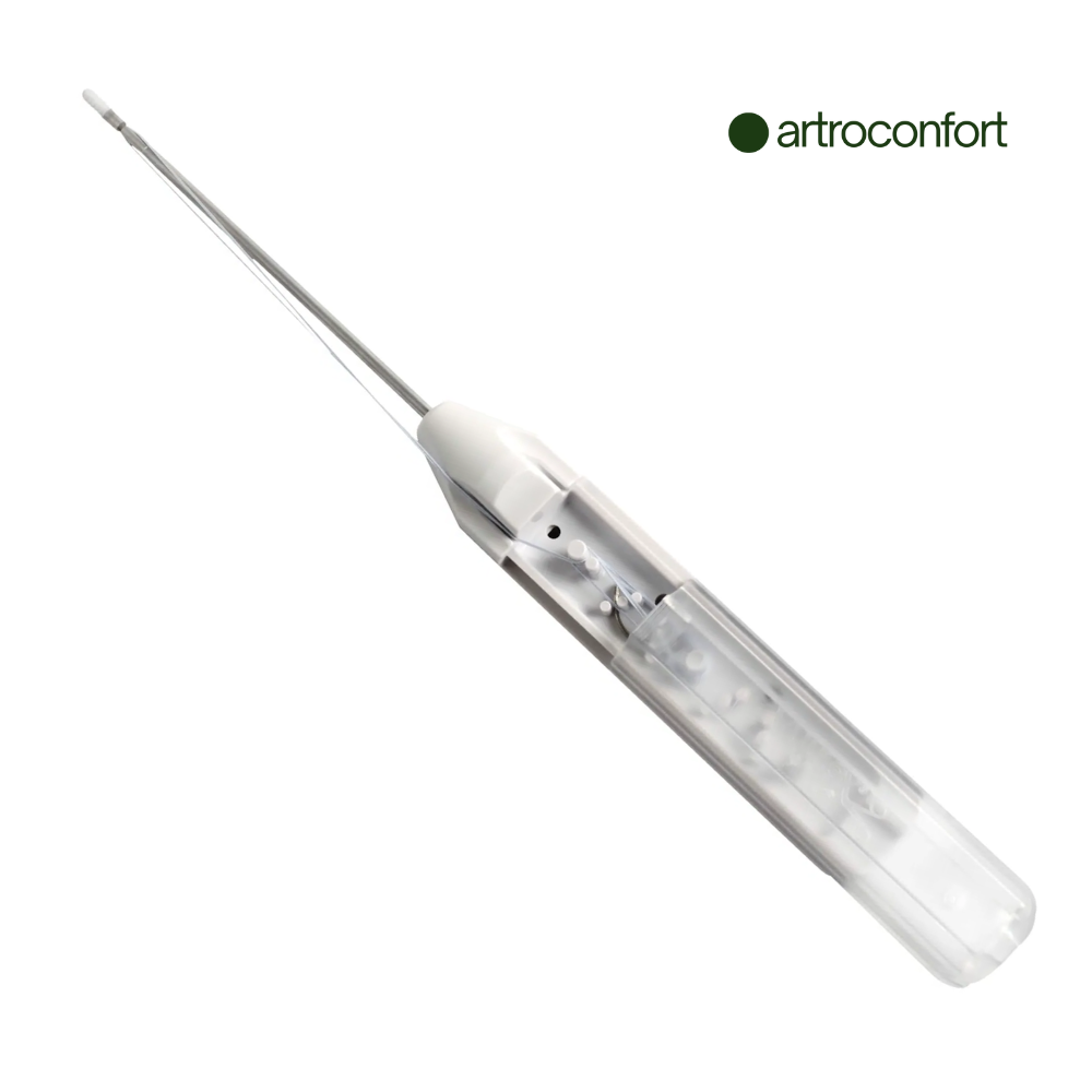 Implante Arthrex Mini BioComposite SutureTak con FiberWire 2-0 2.4 x 8.5 mm