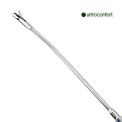 ATAC PINZA TIPO CANASTA DE 2.7 MM PARA ARTICULACIÓN PEQUEÑA, CURVA DERECHA