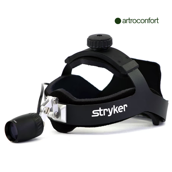Casco con lámpara frontal quirúrgica Stryker Quasar