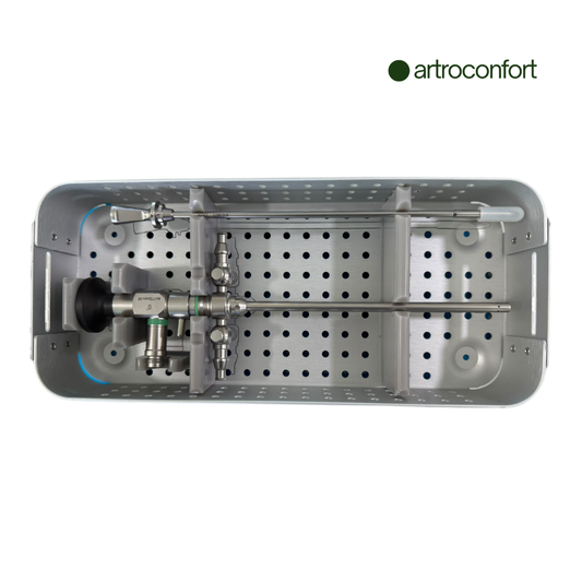 GENÉRICO ARTROSCOPIO 4.0 MM 0° 175 MM CON CAMISA, PUNZÓN Y CAJA DE ESTERILIZACIÓN