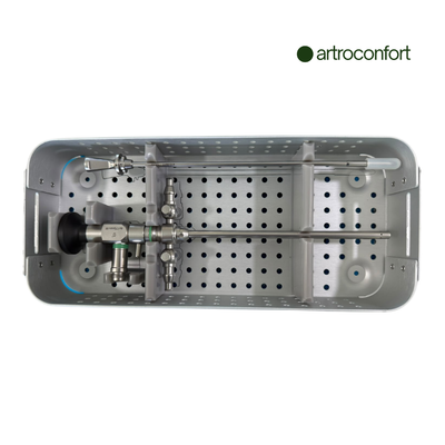 GENÉRICO ARTROSCOPIO 4.0 MM 0° 175 MM CON CAMISA, PUNZÓN Y CAJA DE ESTERILIZACIÓN