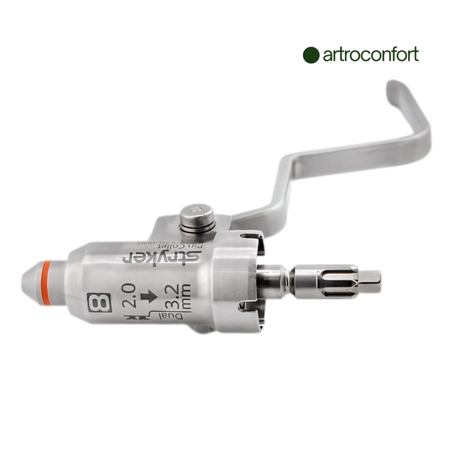 Pinza de pasador de doble gatillo 2.0–3.2 mm para sistema de poder Stryker