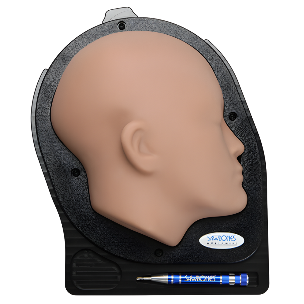 MODELO DE FLUOROSCOPIA PARA ACCESO CRANEAL SAWBONES